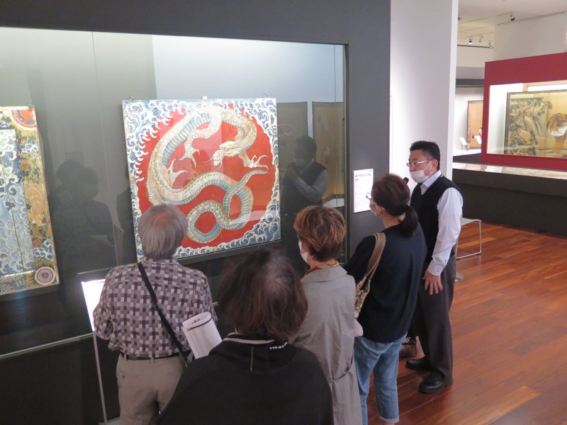 学芸員によるギャラリートーク開催しました。<br>あべのハルカス美術館「奇才 ―江戸絵画の冒険者たち―」連携